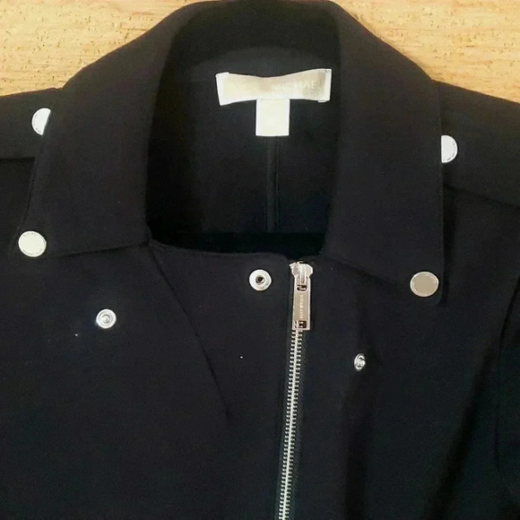 MICHAEL Michael Kors Knit Moto Jacket - Picture 10 of 15